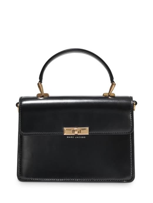 Marc Jacobs Top-Handle Box Bag — Black — view 1