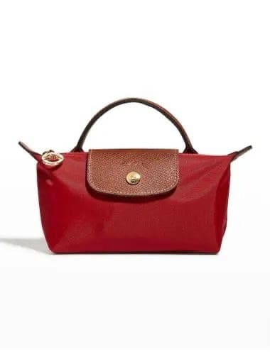 Longchamp Le Pliage Pouch — Red — view 1