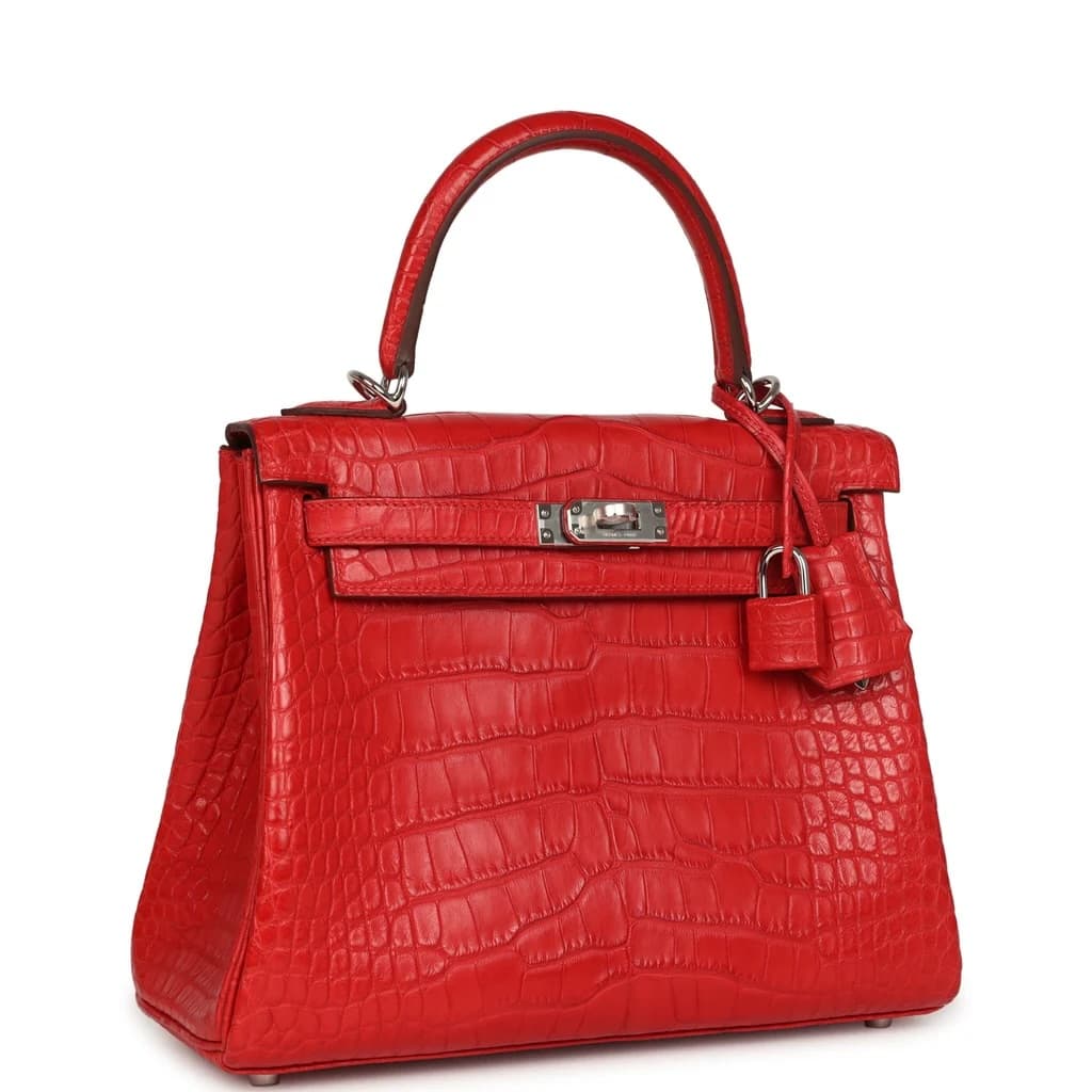 Hermès Kelly 28 Crocodile — view 1