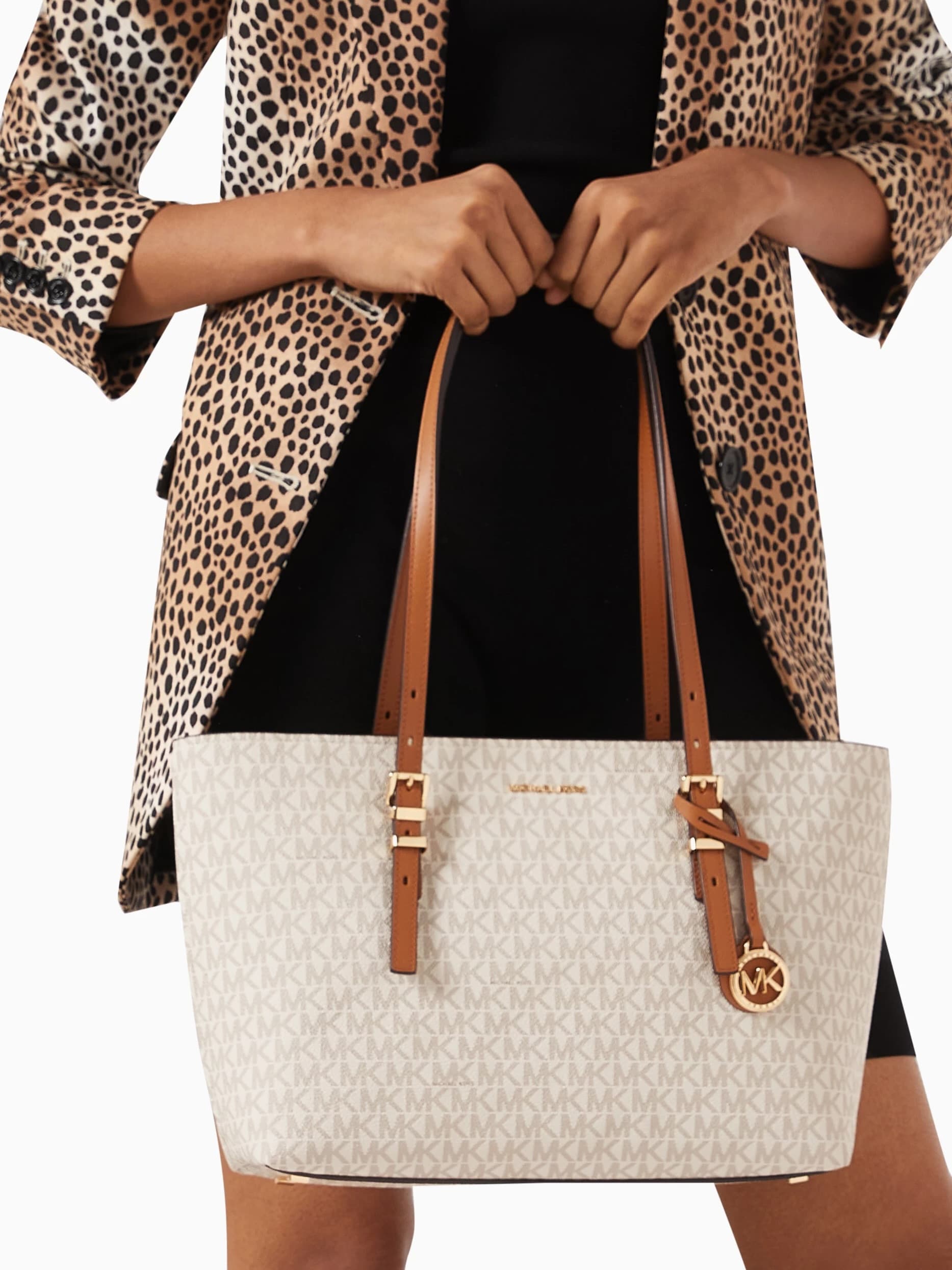 Michael Kors Jet Set Travel Tote — Vanilla — view 1