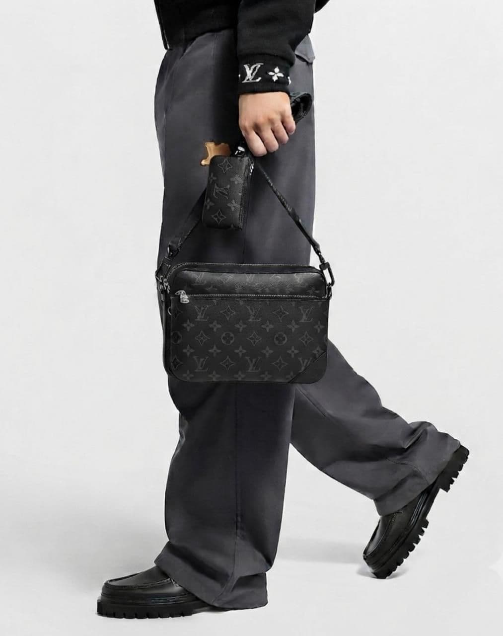 Louis Vuitton Trio Messenger — Monogram Eclipse — view 1